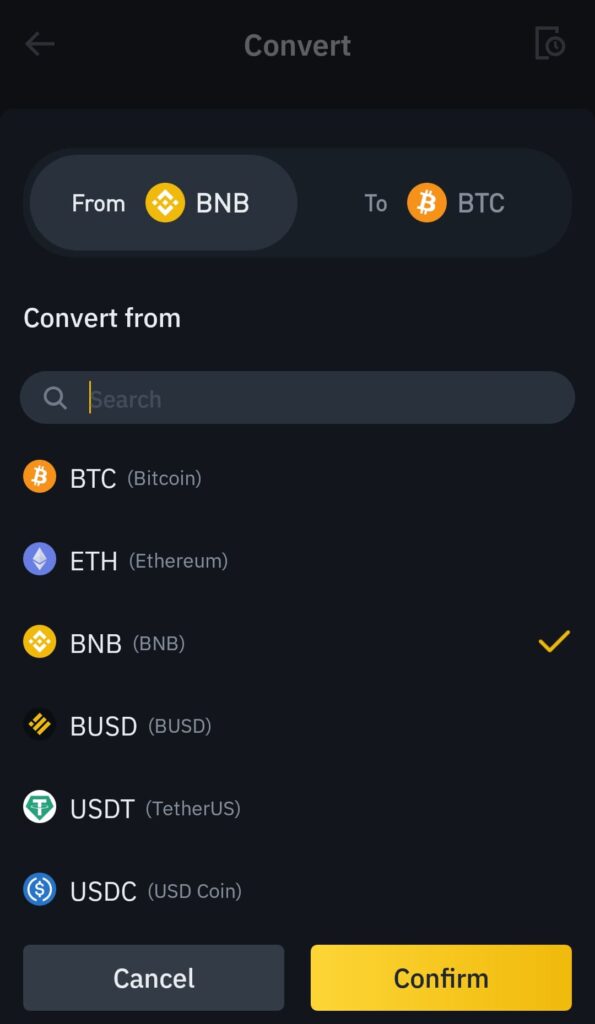 Come convertire le criptovalute su Binance [Guida completa per pc e smartphone]