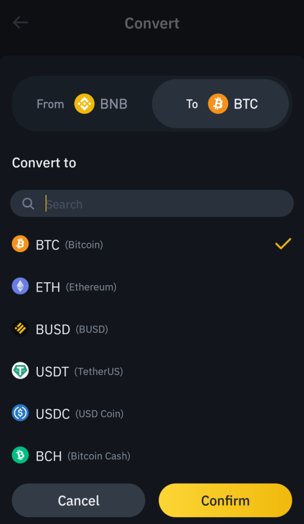 Come convertire le criptovalute su Binance [Guida completa per pc e smartphone]