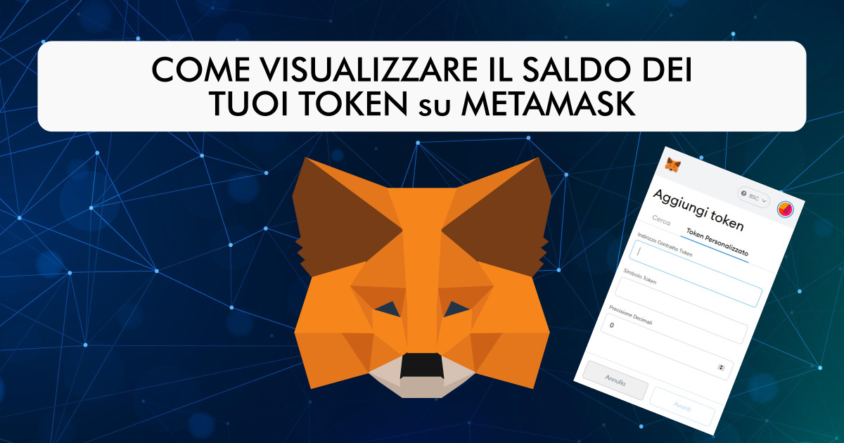 Come aggiungere token su metamask