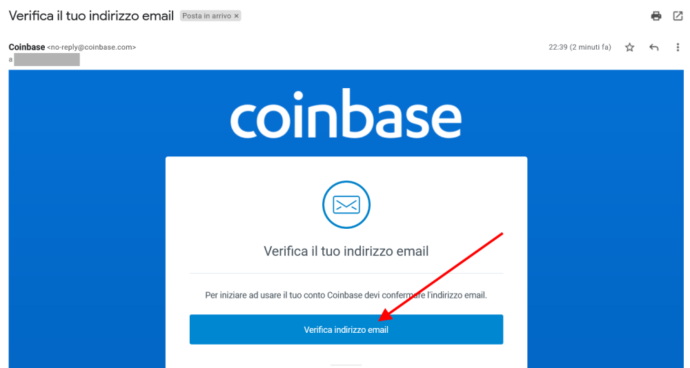 Verifica indirizzo email Verifica indirizzo email