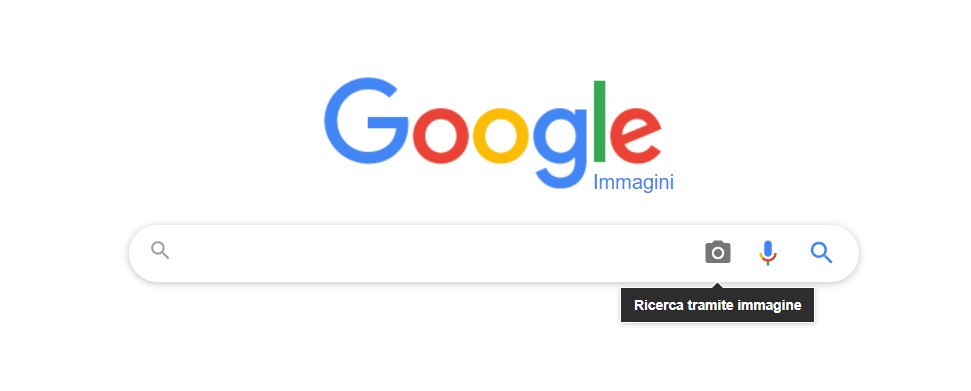 Funzione "Ricerca tramite immagine" di Google immagini Funzione "Ricerca tramite immagine" di Google immagini