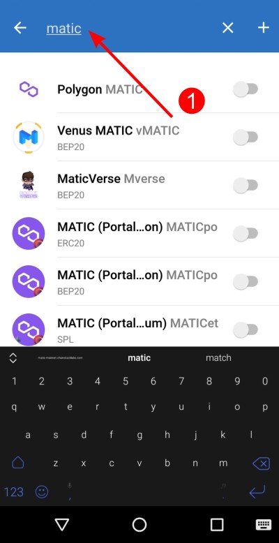 Cerca MATIC Cerca MATIC