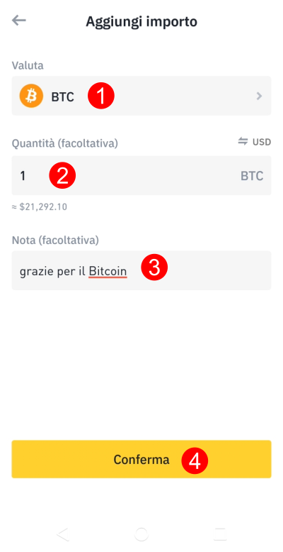 Passaggi per impostare i dati di pagamento Passaggi per impostare i dati di pagamento