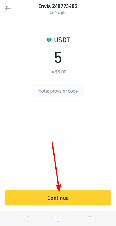 Dati di pagamento già preimpostati dal beneficiario del pagamento Dati di pagamento già preimpostati dal beneficiario del pagamento